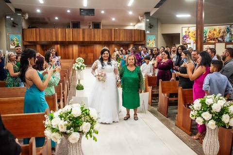 Noiva igreja são Sebastião'