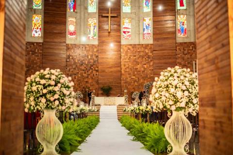 CASAMENTO  EM LUZIANIA - GO - Catedral Diocesana de Luziânia - GO - CASAMENTO Raela e Saulo - '