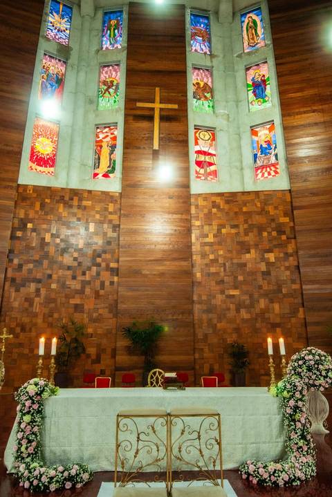CASAMENTO  EM LUZIANIA - GO - Catedral Diocesana de Luziânia - GO - CASAMENTO Raela e Saulo - '