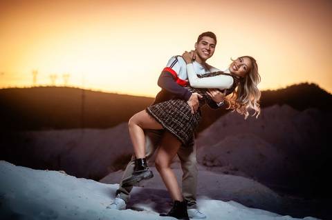 dunas de areia - ensaio de casal  '