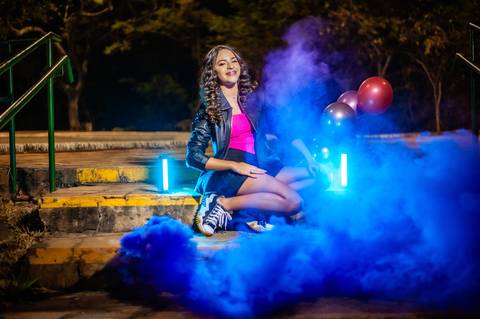 ensaio por do sol -  ensaio  de debutante '