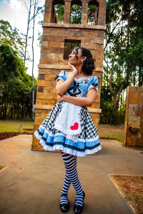 alice no pais das maravilhas -  jardim botânico -  alice no pais das Maravilhas - ensaio da debutante -  '