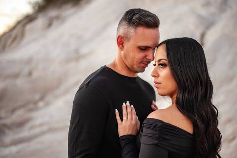 pre wedding - ensaio de casal - ensaio romantico - duna de areia -'