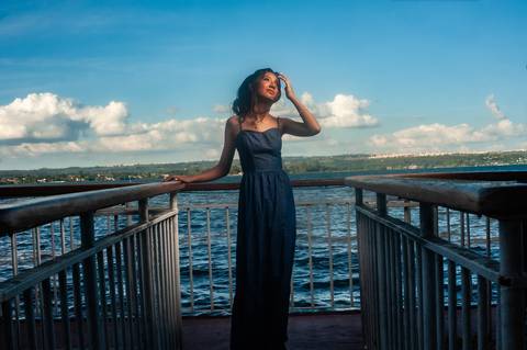 fotografia de 15 anos  ensaio externos  no lago '