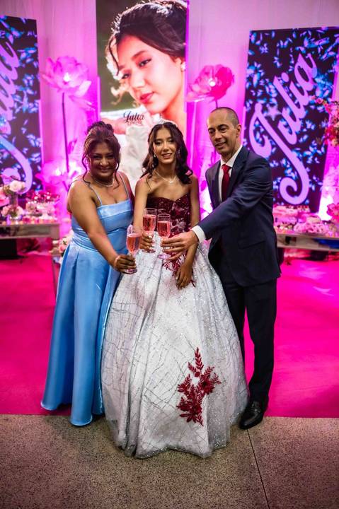 festa de 15 anos  espaço hadassa  gama  princesa Júlia '