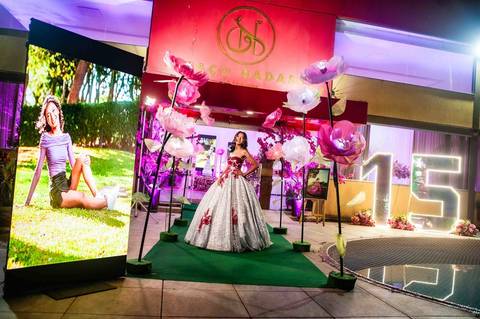 festa de 15 anos  espaço hadassa  gama  princesa Júlia '