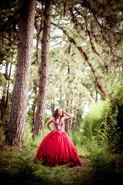 15 anos - debutante em brasilia - fotografia de debutante - vestido vermelho - debutande jadim botanico '