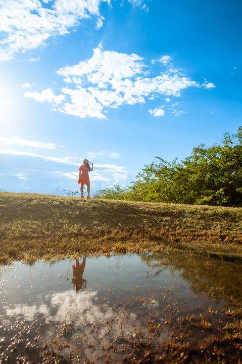 ensaio fotografico - ensaio feminino - fotografia de  mulher  - ensaio fotografico no gama - ensaio fotografico na santa maria  - make up - por do sol '
