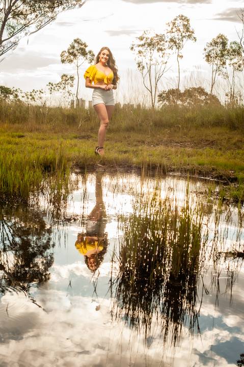 ensaio fotografico - ensaio feminino - fotografia de  mulher  - ensaio fotografico no gama - ensaio fotografico na santa maria  - make up - por do sol '