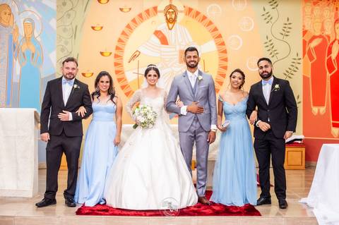 casamento - casamento católico - casamento Thalia e tiago - casamento em santa maria - wedding - ensaio de casal - felizes para sempre - casamento na pandemia - padrinho da frente da igreja '