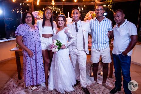 casamento amauri e viviane - casamento no por do sol  - Casamento  farol do cerrado - amigos '