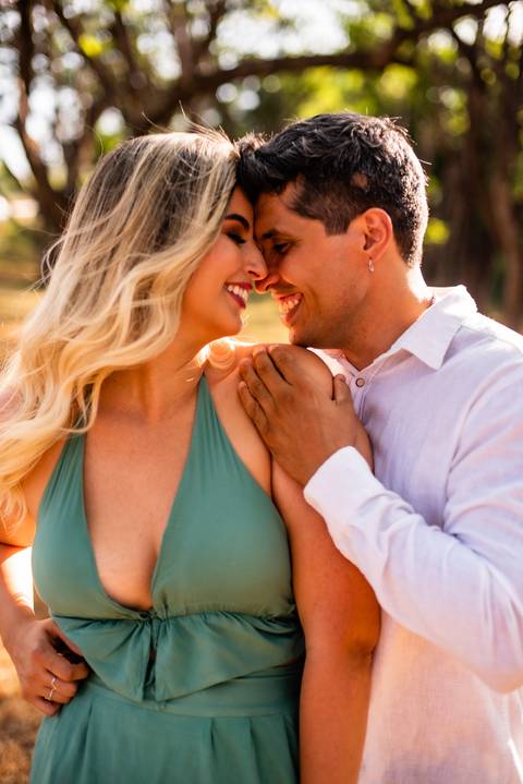 sorriso do casal 
'