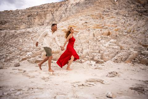 wedding  casal - dunas de areia '