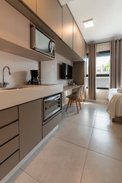 Apartment managed by Best Stay, short-therm rental company, Curitiba, Brazil'