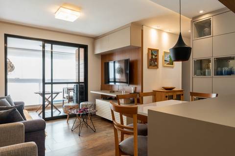 Apartment managed by Best Stay, short-therm rental company, Curitiba, Brazil'