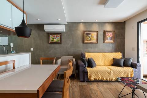 Apartment managed by Best Stay, short-therm rental company, Curitiba, Brazil'