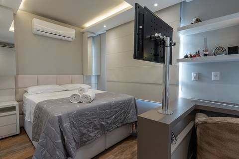 Apartment managed by Best Stay, short-therm rental company, Curitiba, Brazil'