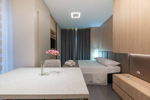 Apartment managed by Best Stay, short-therm rental company, Curitiba, Brazil'