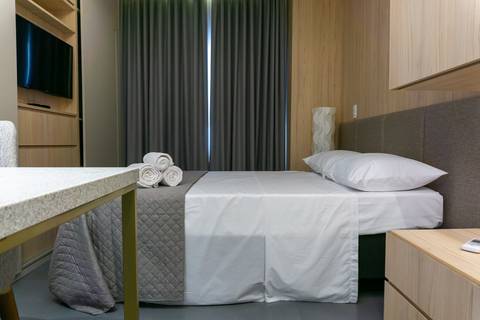 Apartment managed by Best Stay, short-therm rental company, Curitiba, Brazil'