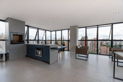 Leisure area in a bulding managed by Best Stay, short-therm rental company, Curitiba, Brazil'