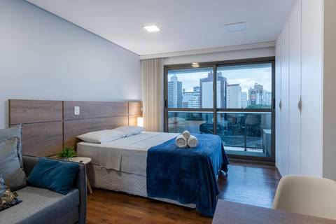 Apartment managed by Best Stay, short-therm rental company, Curitiba, Brazil'