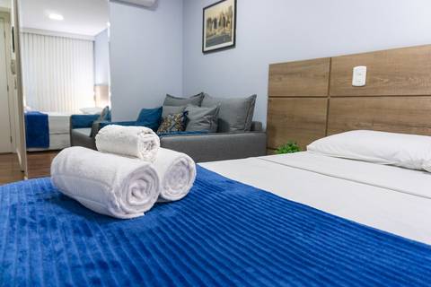 Apartment managed by Best Stay, short-therm rental company, Curitiba, Brazil'