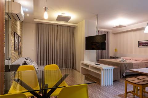 Apartment managed by Best Stay, short-therm rental company, Curitiba, Brazil'