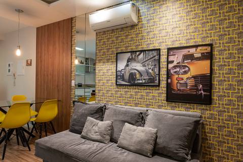 Apartment managed by Best Stay, short-therm rental company, Curitiba, Brazil'