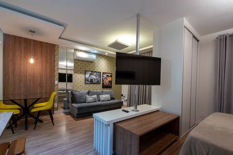 Apartment managed by Best Stay, short-therm rental company, Curitiba, Brazil'