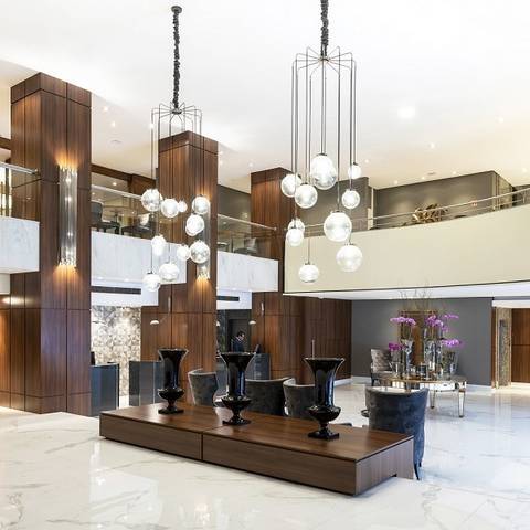 Lobby Grand Hotel Rayon - Curitiba, - Brazil'