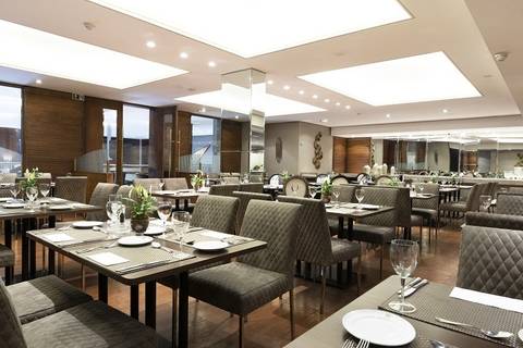 Restaurant Garbo, Grand Hotel Rayon, Curitiba - Brazil'