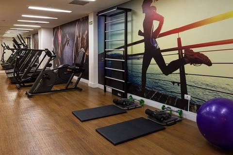 Gym - Grand Hotel Rayon, Curitiba - Brazil'