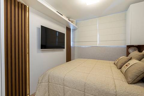 Projeto interiores Rose Teologides -Quarto casal - Vila Izabel - Curitiba - Brazil'
