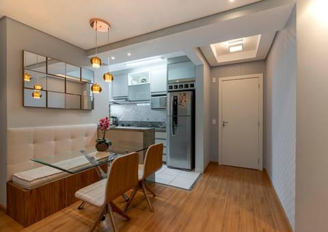 Projeto interiores Rose Teologides - Apartamento no Pilarzinho - Curitiba - Brazil'