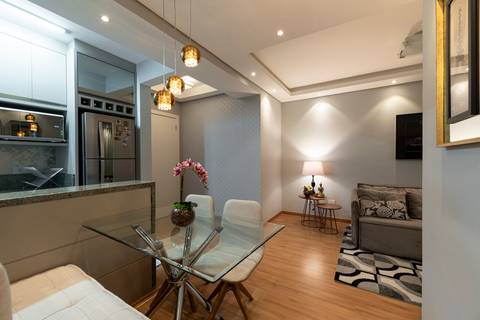 Projeto interiores Rose Teologides - Apartamento no Pilarzinho - Curitiba - Brazil'