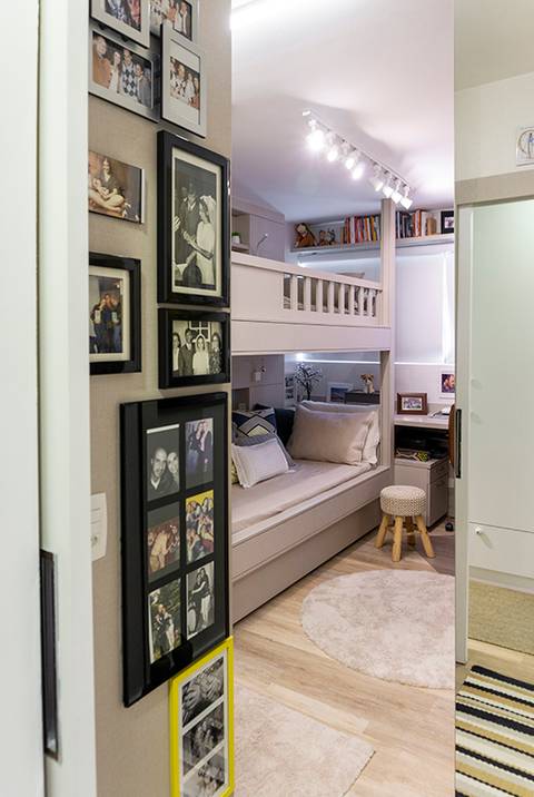 Projeto interiores Rose Teologides - Quarto de hóspedes e escritório - Vila Izabel - Curitiba - Brazil'