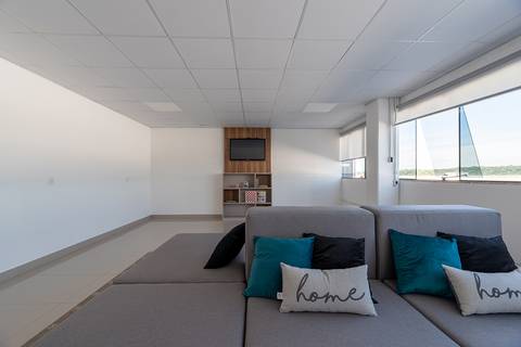 Supermarket Wozniak Curitiba Brazil Serra Fina Marcenaria commercial project relax room'
