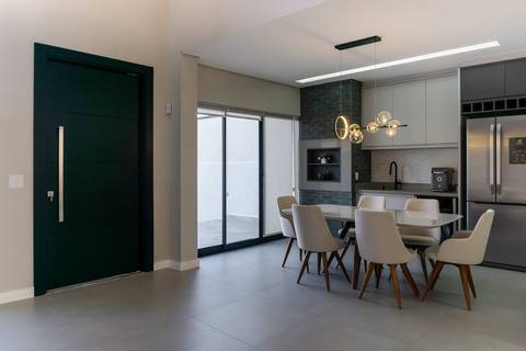 Casa Abranches project Manoella Hamati Apex Arquitetura kitchen Curitiba Brazil'
