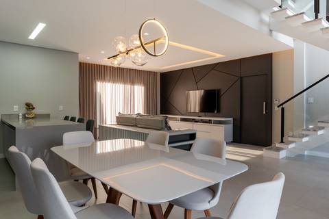 Casa Abranches project Manoella Hamati Apex Arquitetura kitchen Curitiba Brazil'