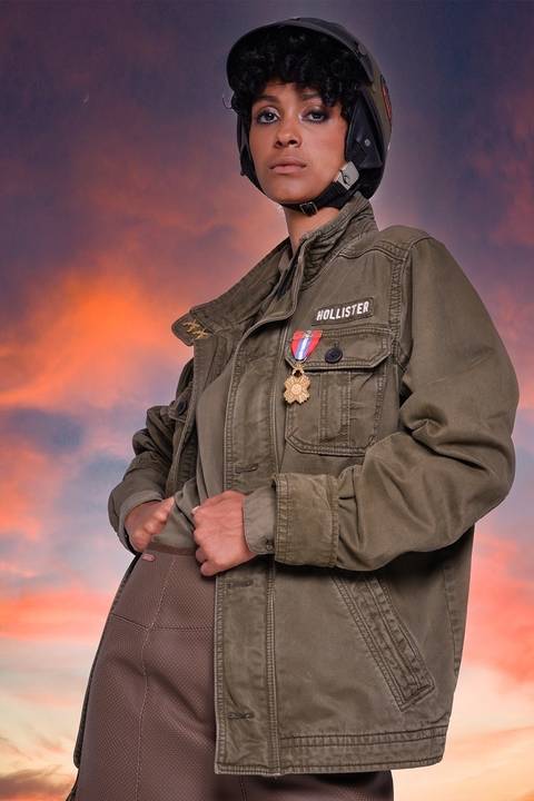 Take Agency Rana Oliveira military mood Omicron Photography School fashion editorial War is coming 2 LR'