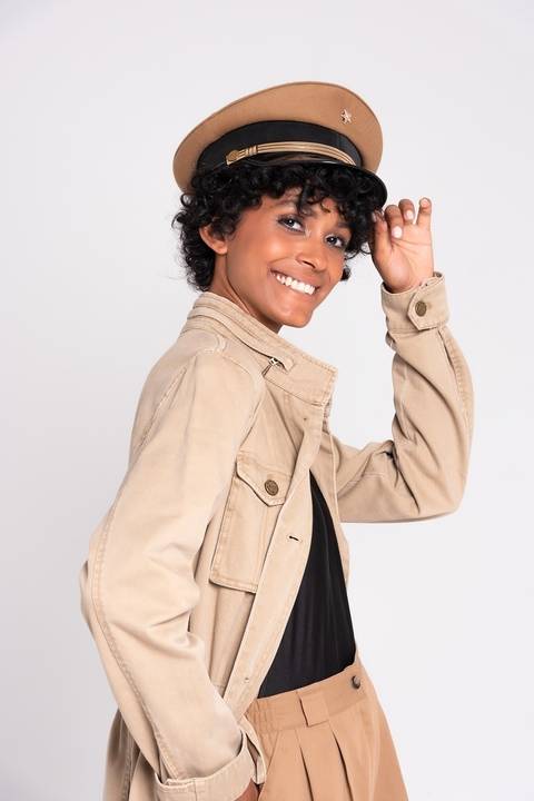 Brazilian model Rana Oliveira, Take Agency Curitiba - military mood Omicron Photography School  Curitiba, Brazil'