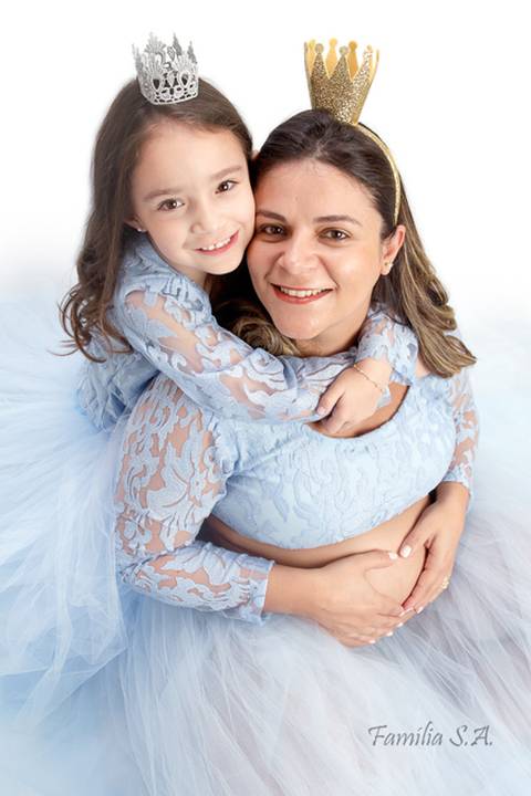 Ensaio Gestante em Estúdio'