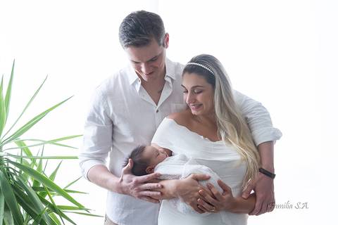 Ensaio Newborn na Casa do Bebê'