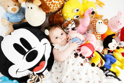 Acompanhamento Infantil Ensaio em estúdio'