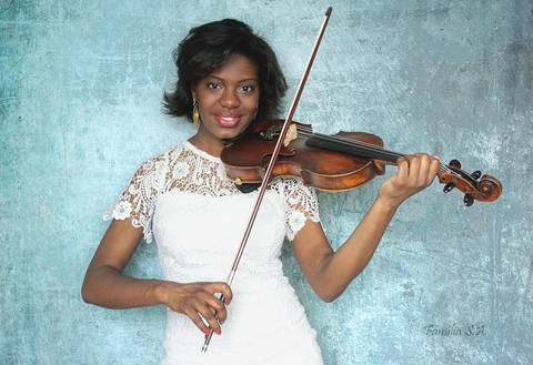 Retrato Corporativo para música violinista'