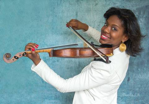 Retrato Corporativo para música violinista'