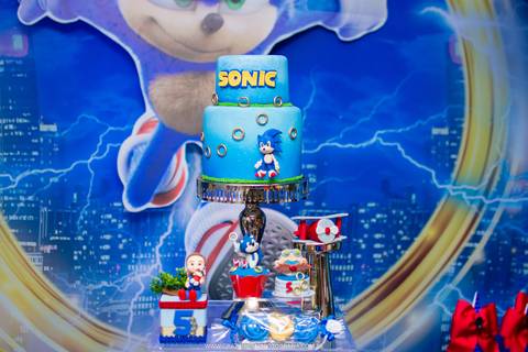 festa sonic ideias'