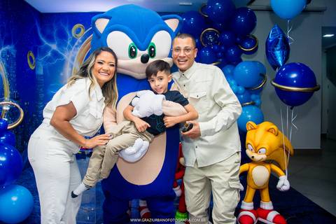 personagens vivos SONIC'