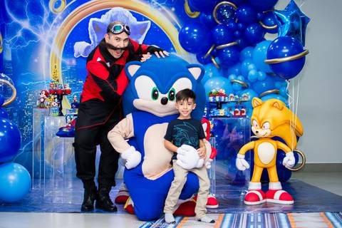 personagens vivos SONIC'