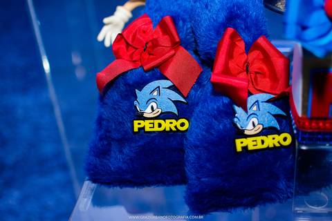 aniversario menino sonic'